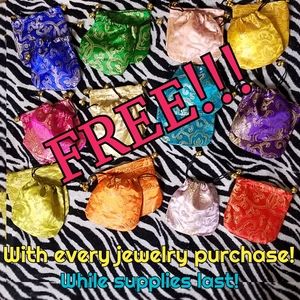 FREE W/ALL JEWELRY PURCHASES + MISC SMALL ITEMS